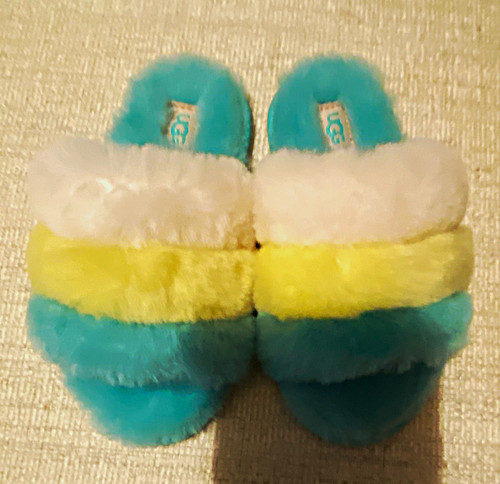Ugg fluff faux fur child - fluff, child’s